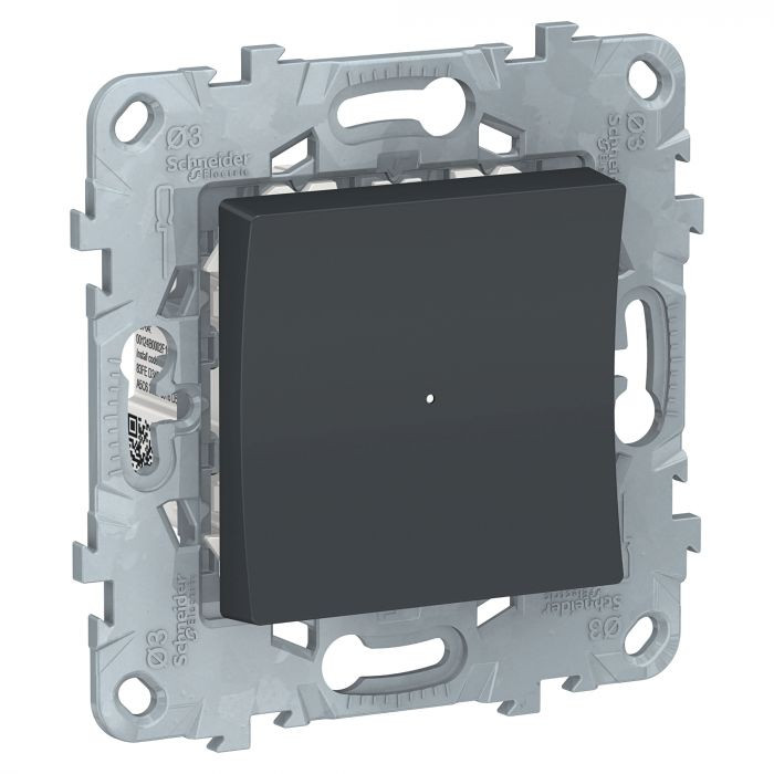 Выключатель релейный Schneider Electric Unica New Wiser антрацит