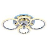 Потолочная светодиодная люстра Profit Light 8076/4 CHR Потолочная светодиодная люстра Profit Light 8076/4 CHR