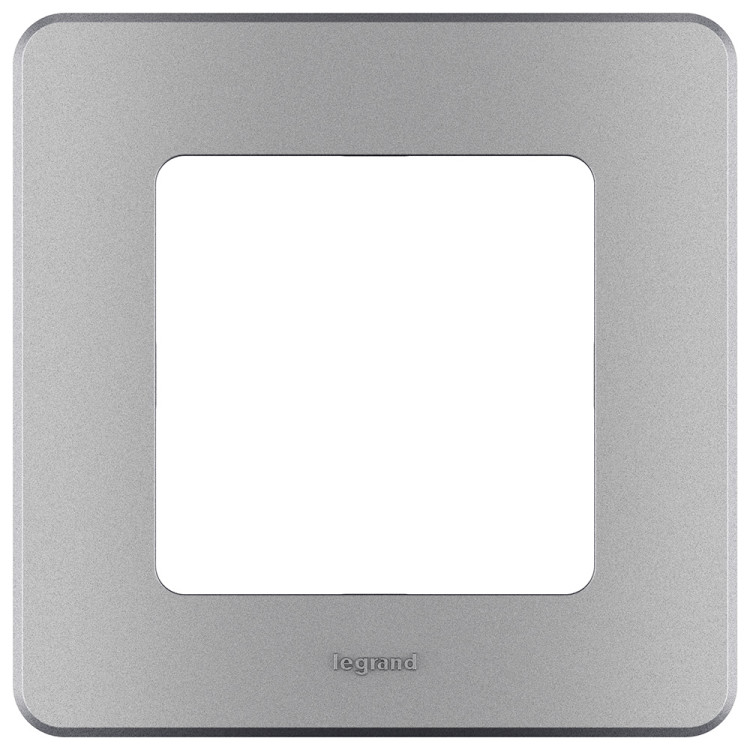 Рамка Legrand Inspiria на 1 пост алюминий, 673932