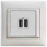 Зарядное устройство Legrand Valena Classic 1500 мА белое 770470
