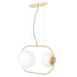 Подвесная люстра Lumina Deco Panari LDP 1210-2-PR GD Подвесная люстра Lumina Deco Panari LDP 1210-2-PR GD