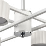 8241/8C COMFI LN25 202 белый/хром, металл Люстра потолочная LED GX53 8*7W 220V KARINA