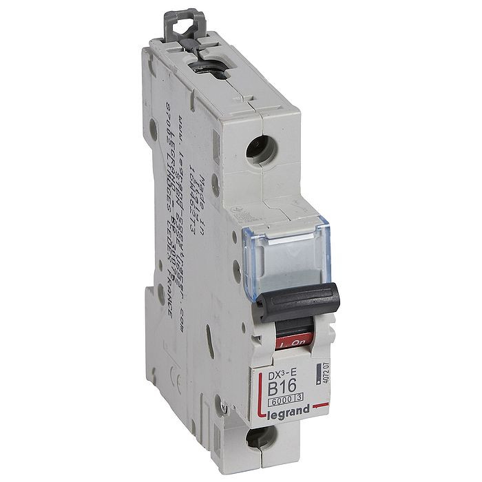 Автоматический выключатель Legrand DX³ 1P 16А (B) 6кА, 407207