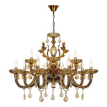 Подвесная люстра iLamp Asia 81069-8+4 BR