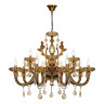 Подвесная люстра iLamp Asia 81069-8+4 BR
