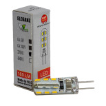 Лампа светодиодная Eleganz G4 — 3Вт 12V силикон