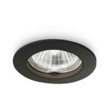 Встраиваемый светильник Ideal Lux Jazz Nero 243818 Встраиваемый светильник Ideal Lux Jazz Nero 243818