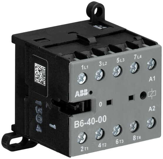 Миниконтактор ABB B6-40-00 9A 400В AC3
