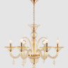 Подвесная люстра Crystal Lux Caetano SP-PL6 Amber
