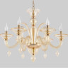 Подвесная люстра Crystal Lux Caetano SP-PL6 Amber