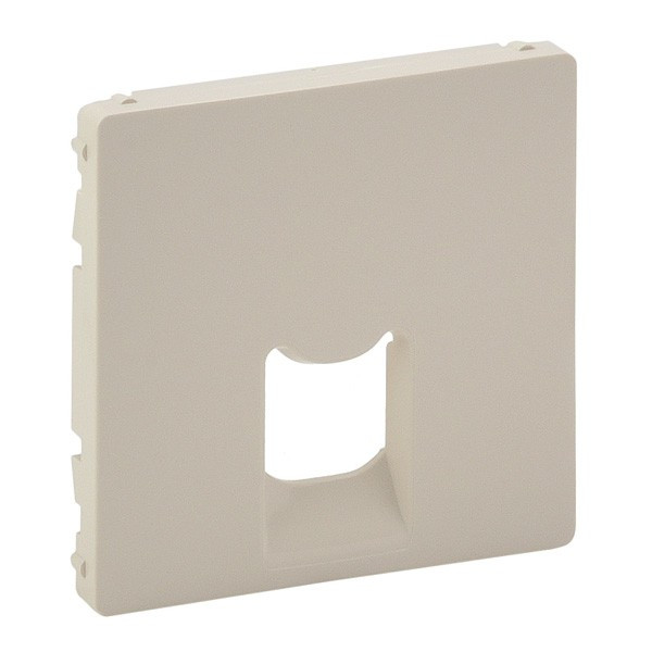 Лицевая панель Legrand Valena Life для розеток RJ-45 и RJ-11, слоновая кость 755411
