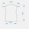 Заглушка Deko-Light End Cap F-ET-04-12 Set 2 pcs 978721
