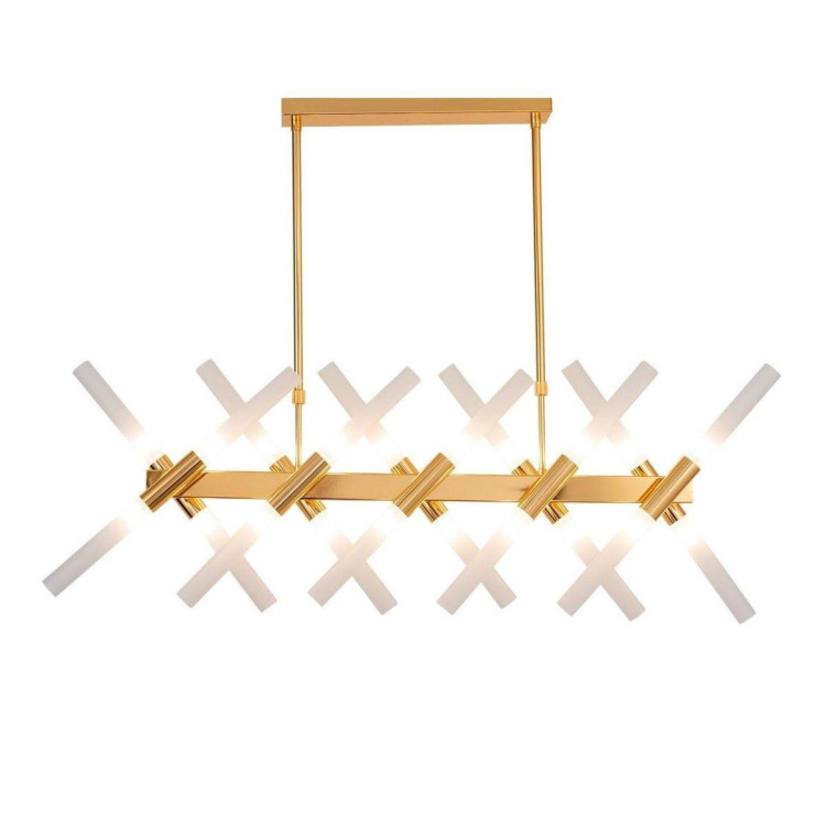 Подвесная люстра Lumina Deco Alford LDP 6036-20 GD Подвесная люстра Lumina Deco Alford LDP 6036-20 GD