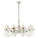 Подвесная люстра Arte Lamp Fiorato A2061LM-10WG