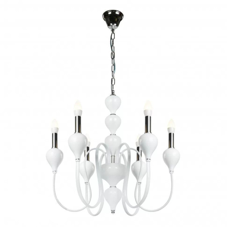Подвесная люстра iLamp Lady 88003-6 WH