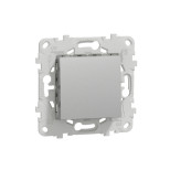 Переключатель одноклавишный Schneider Electric Unica New алюминий