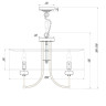 Подвесной светильник Maytoni ARM006PL-06G
