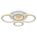 Потолочная светодиодная люстра Profit Light 8017/2+2 WHT