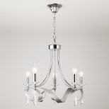 Подвесная люстра в классическом стиле 60064/5 хром