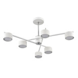 8241/6C COMFI LN25 202 белый/хром, металл Люстра потолочная LED GX53 6*7W 220V KARINA