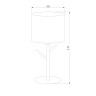 Настольный светильник 5571 Albero White