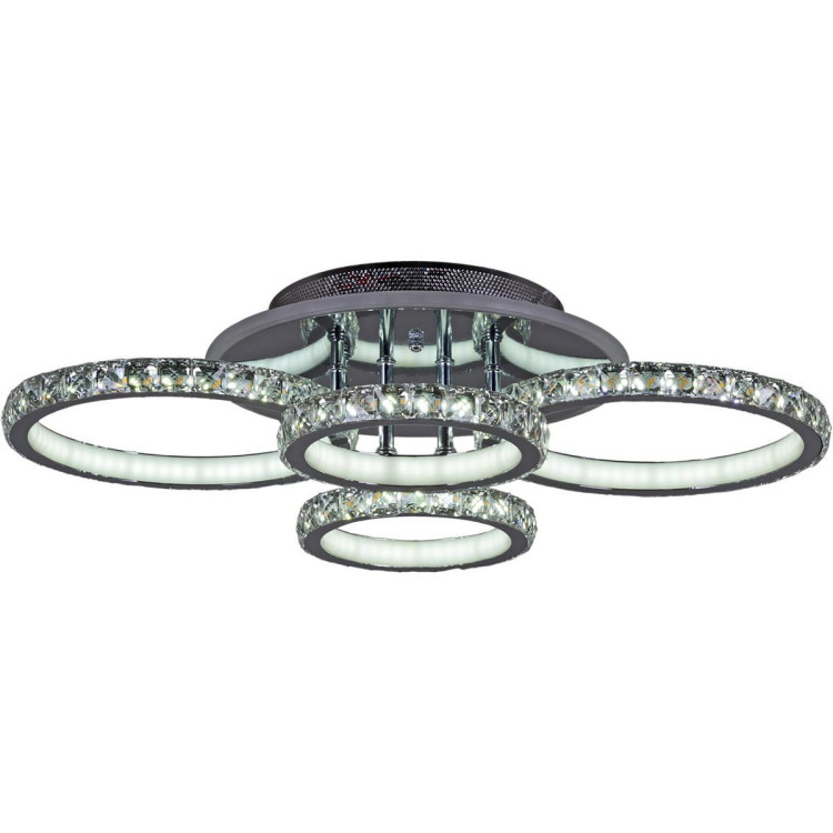 Потолочная светодиодная люстра Reluce 05819-0.3-04B CR (RGB) Потолочная светодиодная люстра Reluce 05819-0.3-04B CR (RGB)