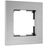 Рамка из металла на 1 пост АluMax алюминий W0013506