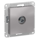 Розетка TV Schneider Electric Atlas Design оконечная, алюминий
