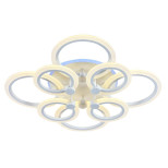 Потолочная светодиодная люстра Profit Light 8076/4+4 WHT Потолочная светодиодная люстра Profit Light 8076/4+4 WHT