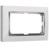 Рамка Werkel Snabb для двойной розетки белый WL03-Frame-01-DBL-white 4690389073137