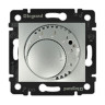 Терморегулятор Legrand Valena Classic для теплых полов, алюминий 770291