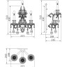 Бра Maytoni DIA890-WL-03-G
