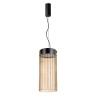 5047/10L L-VISION ODL24 439 черный/светл.янтарный/металл/стекло Подвес LED 10W 4000К 1237Лм PILLARI