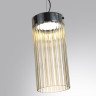 5047/10L L-VISION ODL24 439 черный/светл.янтарный/металл/стекло Подвес LED 10W 4000К 1237Лм PILLARI