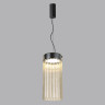 5047/10L L-VISION ODL24 439 черный/светл.янтарный/металл/стекло Подвес LED 10W 4000К 1237Лм PILLARI