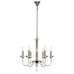 Подвесная люстра iLamp Vibe P9474-6 Nickel