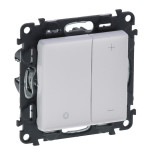 Светорегулятор Legrand Valena Life кнопочный 400 Вт, белый 752462