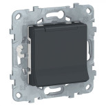 Розетка силовая Schneider Electric Unica New IP40 антрацит