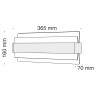 Бра Maytoni Technical C043WL-L24W3K