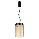5047/15L L-VISION ODL24 439 черный/светл.янтарный/металл/стекло Подвес LED 15W 4000К 1676Лм PILLARI