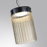 5047/15L L-VISION ODL24 439 черный/светл.янтарный/металл/стекло Подвес LED 15W 4000К 1676Лм PILLARI