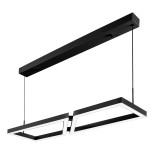 Подвесной светодиодный светильник iLedex Stellar 8302-750X200-D-T BK Подвесной светодиодный светильник iLedex Stellar 8302-750X200-D-T BK