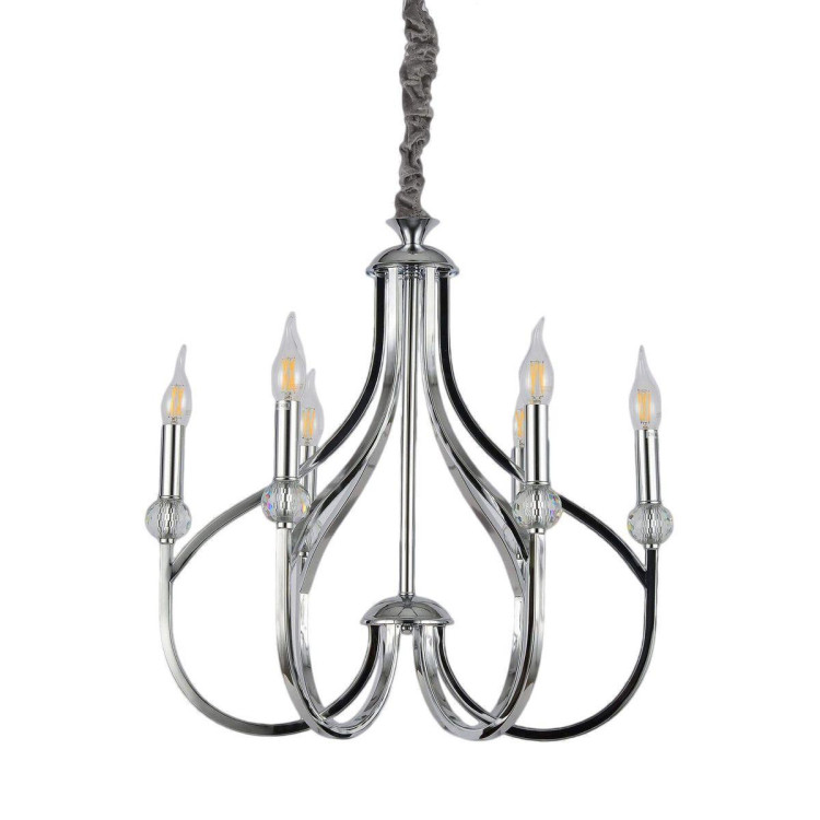 Подвесная люстра Lumina Deco Archetype LDP 1250-6 CHR Подвесная люстра Lumina Deco Archetype LDP 1250-6 CHR