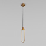 Подвесной светодиодный светильник Eurosvet Style 50218/1 LED бронза