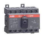 Реверсивный рубильник ABB OT40F3C до 40А, без ручки управления
