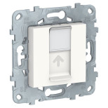 Розетка Schneider Electric Unica New RJ-45 кат. 6, белая