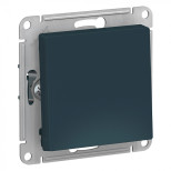 Переключатель одноклавишный Schneider Electric Atlas Design изумруд
