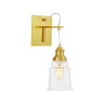 Бра Lumina Deco Fredica Moletti LDW 6844-1 MD+PR Бра Lumina Deco Fredica Moletti LDW 6844-1 MD+PR
