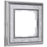 Рамка Werkel Palacio Gracia на 1 пост хром/белый WL77-Frame-01 4690389126031