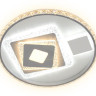 Потолочный светодиодный светильник Ambrella light Acrilic FA242